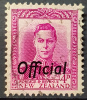 NEW ZEALAND 1946/51 - Canceled - Sc# O94 - OFFICIAL - Dienstmarken