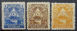 NICARAGUA 1898 - MLH - Sc# 109K, 109L, 109M - Nicaragua