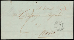 ) 1842, Brief Van St Ghislain, S - Sonstige & Ohne Zuordnung