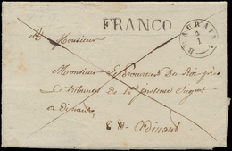 ) Beauraing, Brief 2 Janv. 1839 - 1849-1850 Medaillen (3/5)