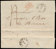 ) Florenne Distributie, Brief 15 - 1849-1850 Medaillen (3/5)