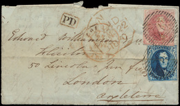 ) N° 4 (met Gebreken) En 5 (volr - 1849-1850 Medallones (3/5)