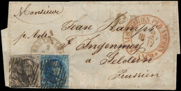 ) N° 6 (met Gebuur) En 7 (geraak - 1851-1857 Medallones (6/8)