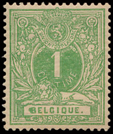 ** N° 26a-Cu '1 Cent. Groen' Kleu - 1869-1883 Leopold II