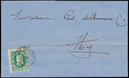 ) N° 30, Op Brief Uit St. Trond - 1869-1883 Leopoldo II