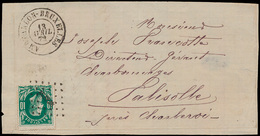 N° 30, Op Briefvoorzijde Met A - 1869-1883 Leopold II