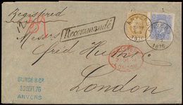 ) N° 31 En 32, Op Mooie Aangetek - 1869-1883 Leopold II.