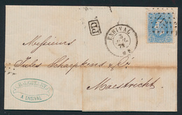 ) N° 31 Op Brief 5 Juli 72, Met - 1869-1883 Leopold II.
