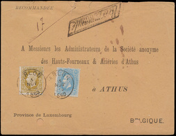 ) N° 31a En 32, Op Briefje (klei - 1869-1883 Leopoldo II