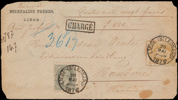 ) N° 32 En 35, Op 'Chargé' Brief - 1869-1883 Leopoldo II