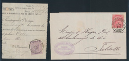 ) N° 38, Op Mooie Brief Uit Goss - 1869-1883 Leopold II.