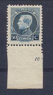 * N° 211 '50 Cent. Grijsblauw' P - 1921-1925 Small Montenez