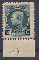 * N° 211 '50 Cent. Grijsblauw' P - 1921-1925 Small Montenez