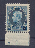 * N° 211 '50 Cent. Grijsblauw' P - 1921-1925 Petit Montenez