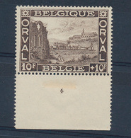 ** N° 266 '10F Zwartsepia', Plaat - Unused Stamps