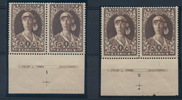 * N° 329 '75 Cent. Grijsbruin' ( - Unused Stamps