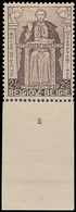 * N° 347 '2,50 Fr Sepia', Plaatn - Unused Stamps