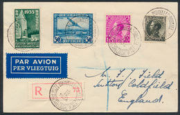 ) N° 386, 390, 392 En PA 1, Op A - Unused Stamps