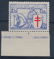 ** N° 399 '1,75F Blauw' Plaatnr. - Unused Stamps