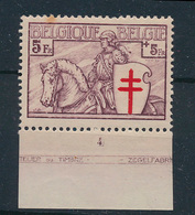 * N° 400 '5F Violetbruin' Plaatn - Unused Stamps