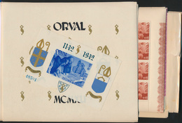 ** 1941, N° 556/67 + BF 11/12, Vo - Unused Stamps