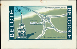 Type N° 1515 'Autoroute De Wal - Ensayos & Reimpresiones