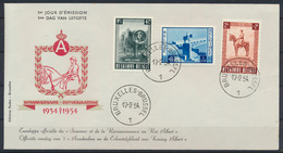 FDC N° 938/40 'Monument Albert I' - Other & Unclassified