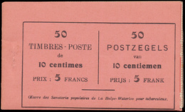 ** A 14b (2) 'Pellens 10c Rood 5 - 1907-1941 Alte [A]