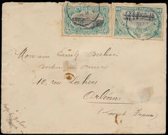 ) 1899, N° 18 En 23 '10c Blauw E - Used Stamps