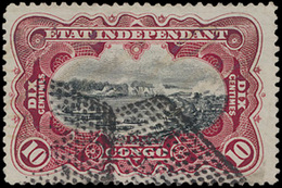 N° 19 '10 Cent. Karmijn' Met Z - 1884-1894