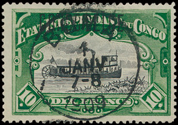 N° 39 B2 '10 Fr Groen, Met Opd - Unused Stamps