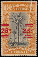 (*) N° 88-Cu '25c Op 15c Oker, Rec - Unused Stamps