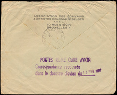 ) 1955, Belg. (OBP) PA 28 P Brie - Cartas & Documentos