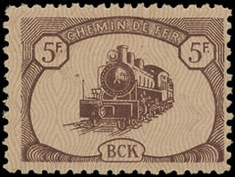 CP 28 '5F Bruin, 2° Reeks IMBE - Unused Stamps