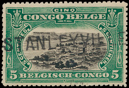 N° 64 '5c Groen, Tweetalig 191 - Used Stamps