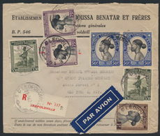 ) 1947, N° 237, 242, 247 (paar), - Covers & Documents