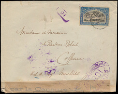 ) 1917, N° 67 '25c Blauw- Tweeta - Briefe U. Dokumente