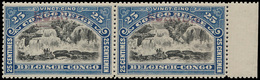 ** N° 12 B '25c Blauw, Opdruk Rua - Used Stamps