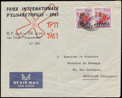 ) 1960, N° 36 '6,50 Fr- Bloemen' - Katanga