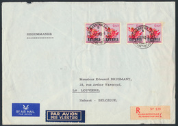 ) 1960, N° 36 (4x) '6,50 Fr Bloe - Katanga