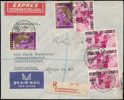 ) 1960, N° 16 (2x), 42 En 44 (4x - Katanga