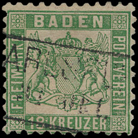 Baden N° 21 '18 Kr Groen' Lich - Other & Unclassified