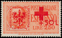 ** Laibach N° 29/30 'Rode Kruis' - Weltkrieg 1939-45 (Briefe U. Dokumente)