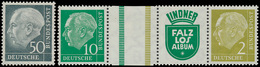** 1954/1960 'Heuss' Interessante - Other & Unclassified