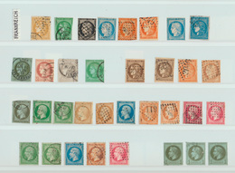 */ 1849/1900, +100 Zegels Met Enk - Collections