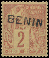 * N° 2 '2c Lilabruin Op Strogeel - Unused Stamps