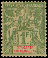 */(*) ST. Marie- Madagascar N° 1/13 - Unused Stamps