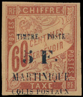 * N° 60 '5 Fr Op 60c Bruin' Geke - Unused Stamps