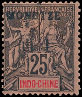 * N° 9 '25c Zwart Op Roze Met Op - Unused Stamps