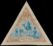 * N° 63 '25 Fr Bister En Blauw' - Unused Stamps